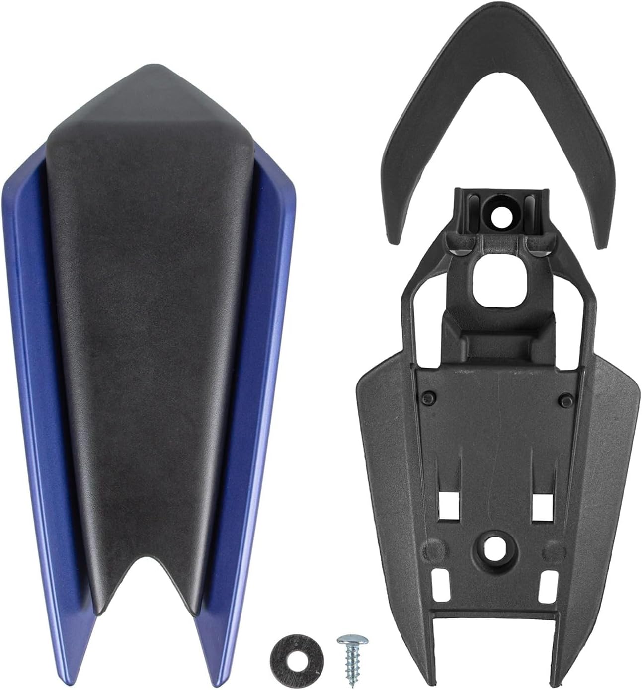 Rear Seat Cover for Aprilia Tuono RS 660 RSV4 Fairing Cowl Passenger Hump Spoiler(Red)