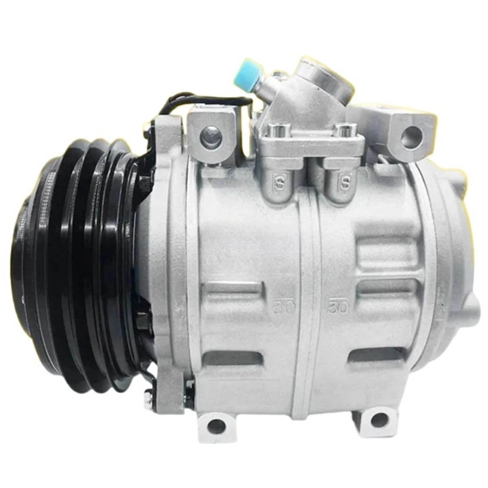 10P30C AC Air Conditioning Compressor Compatible for Toyota Coaster Mini Bus 447220-0394 447220-1030 447220-1310 447220-0390 88320-36530(12VO)