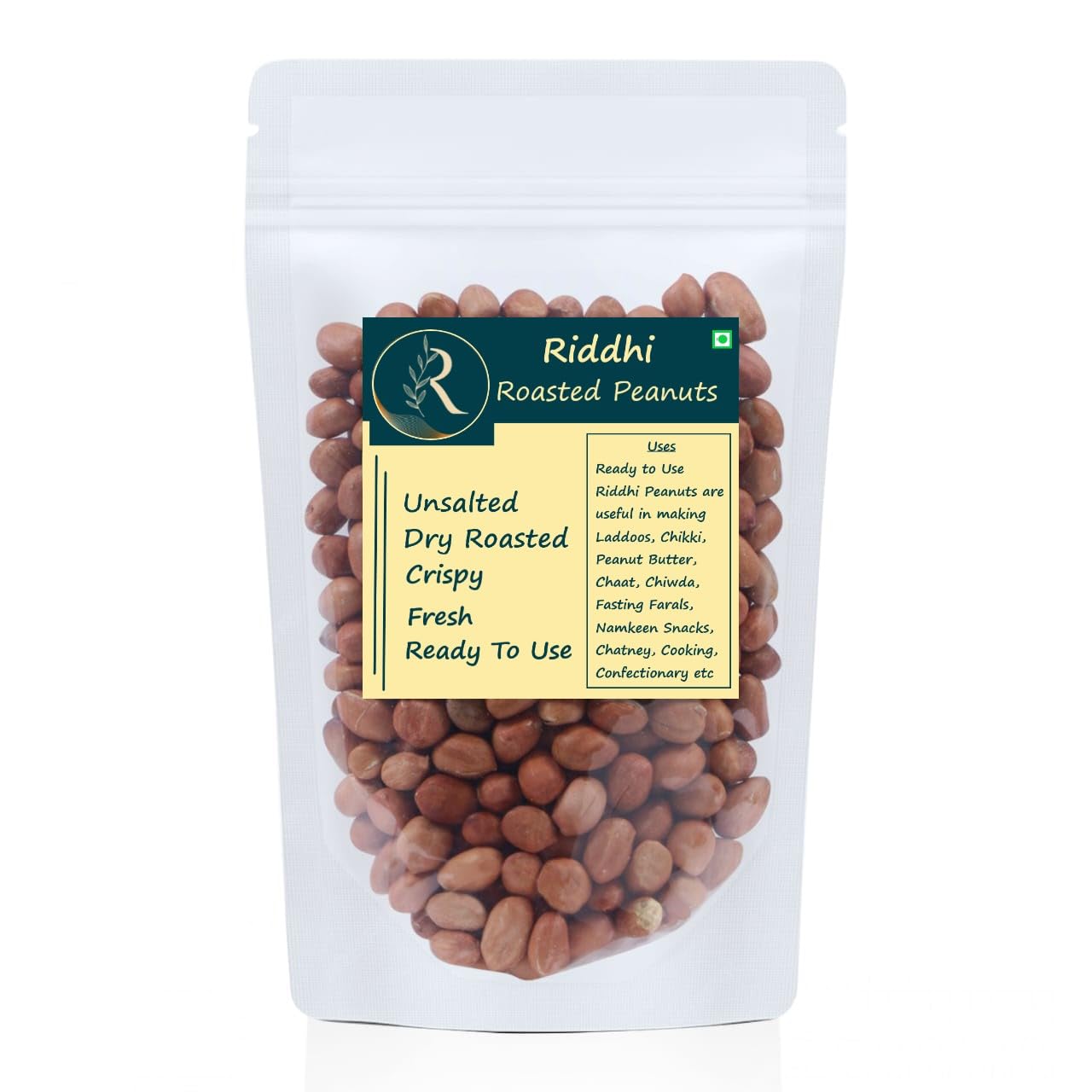 Riddhi Roasted Peanuts, Unsalted, Dry Roasted, Crispy, Fresh, With Skin Peanuts 20 Gram - Pack of 2 (Total 400 Grams) (B0D49GL9YJ) Amazon Price History, Amazon Price Tracker