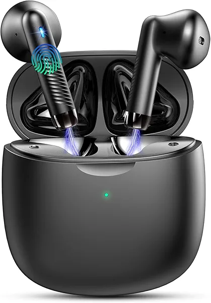 AI Translation Earbuds Real Time with Audio and Video Calls, 3-in-1 Language Translator Earbuds Support 164 Languages and 7 Translation Modes, 32H Buletooth 5.3 Headphones with Mic Translating Device