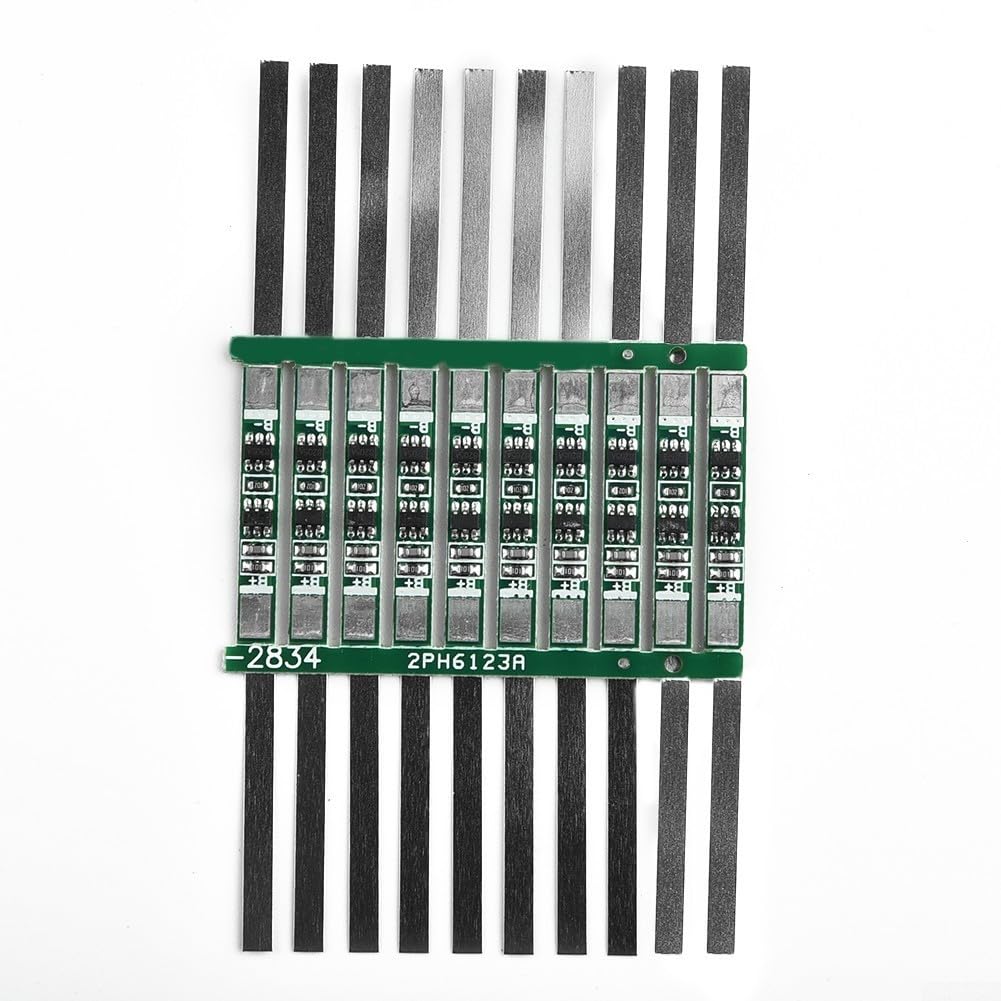 3 A Schutzplatine für 1S 3,7 V Li-Ion-Akku, Überladung, Überentladung, Kurzschlussschutz, niedriger Stromverbrauch, FR-4-Platine mit japanischem IC und (20 Stück)