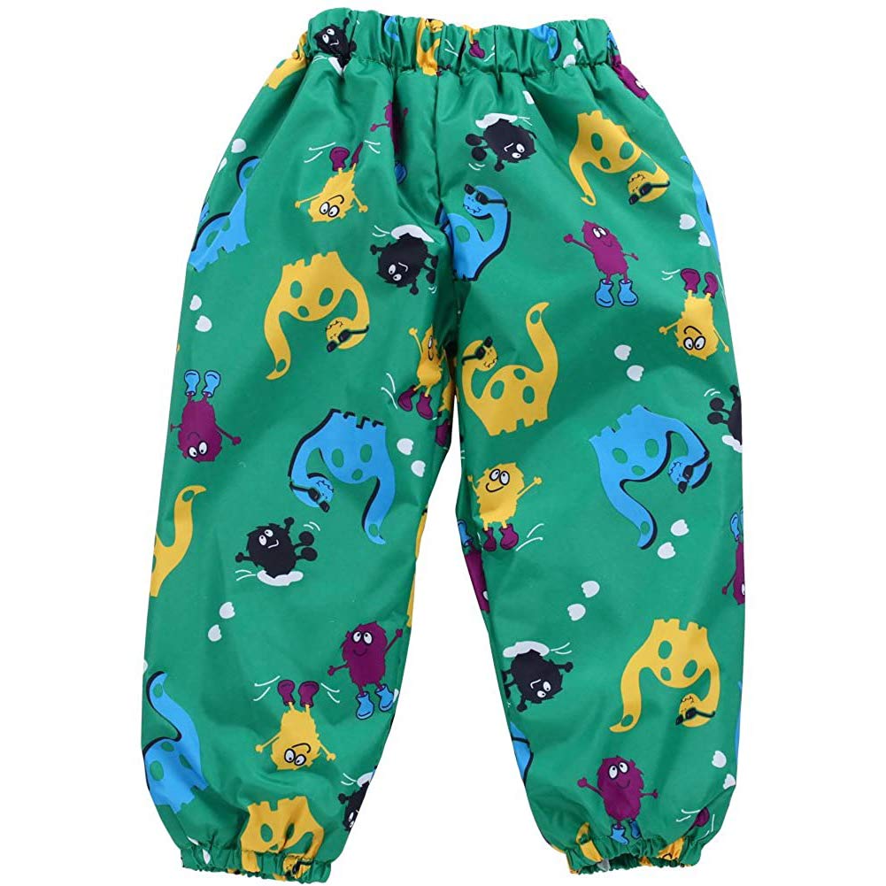 LZH Bambini Impermeabile Ragazzi Giacca con Cappuccio Dinosauro Cappotto + Pantaloni Set