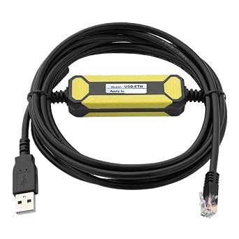 USB-ETH USB Convert to Ethernet Programming Cable for HMI S7-200 Smart S7-1200/1500 FX5U Series