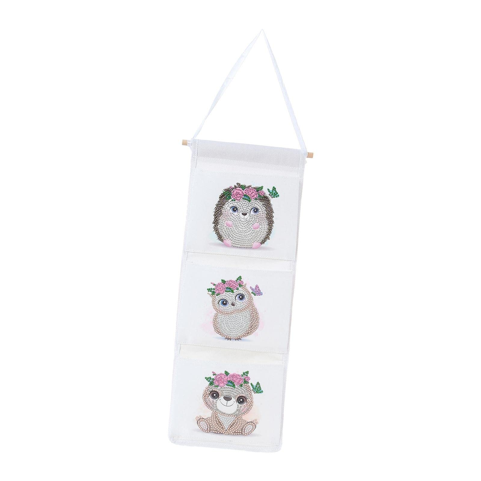 JAZZY PEARLS AnyCommand® Diamond Painting DIY Hanging Bag Kits Multifunctional Ornament for Door CCross Stitch Kits Hand Embroidery Embroidery Stitch Needlecrafts Yarn-image-44