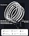 Foldable Ring Light with Tripod, 4000mAh Battery, Operated Cordless, Scalable 10 
