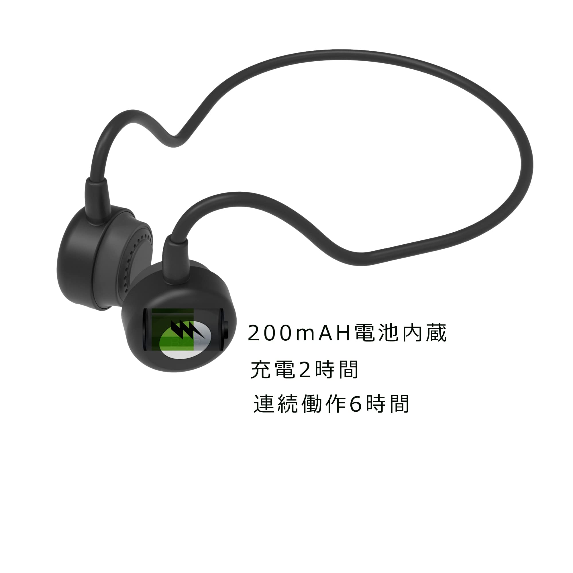 Amazon.co.jp: 骨伝導 集音器 会話用 骨伝導 ヘッドホン 内蔵高感度