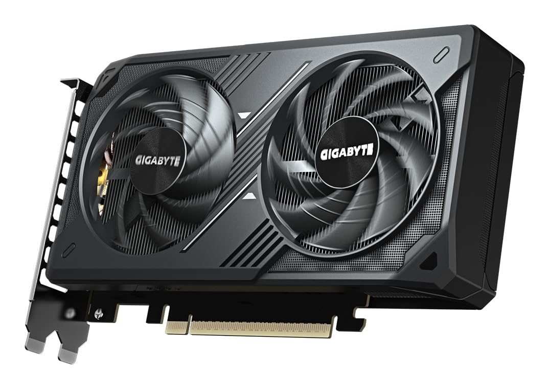 GIGABYTE GeForce RTX 5060 WINDFORCE Max OC 8G Carte Graphique – 8 Go GDDR7, 128 Bits, PCI-E 5.0, 2512 MHz Fréquence du processeur, 3 x DisplayPort, 1 x HDMI, NVIDIA DLSS 4, GV-N5060WF2MAX OC-8GD