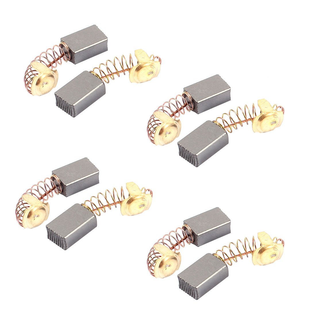 Uxcell Gold Sourcingmap 8 Pcs Carbon Electric Motor Brushes 16Mm X 11Mm X 7Mm For Drill