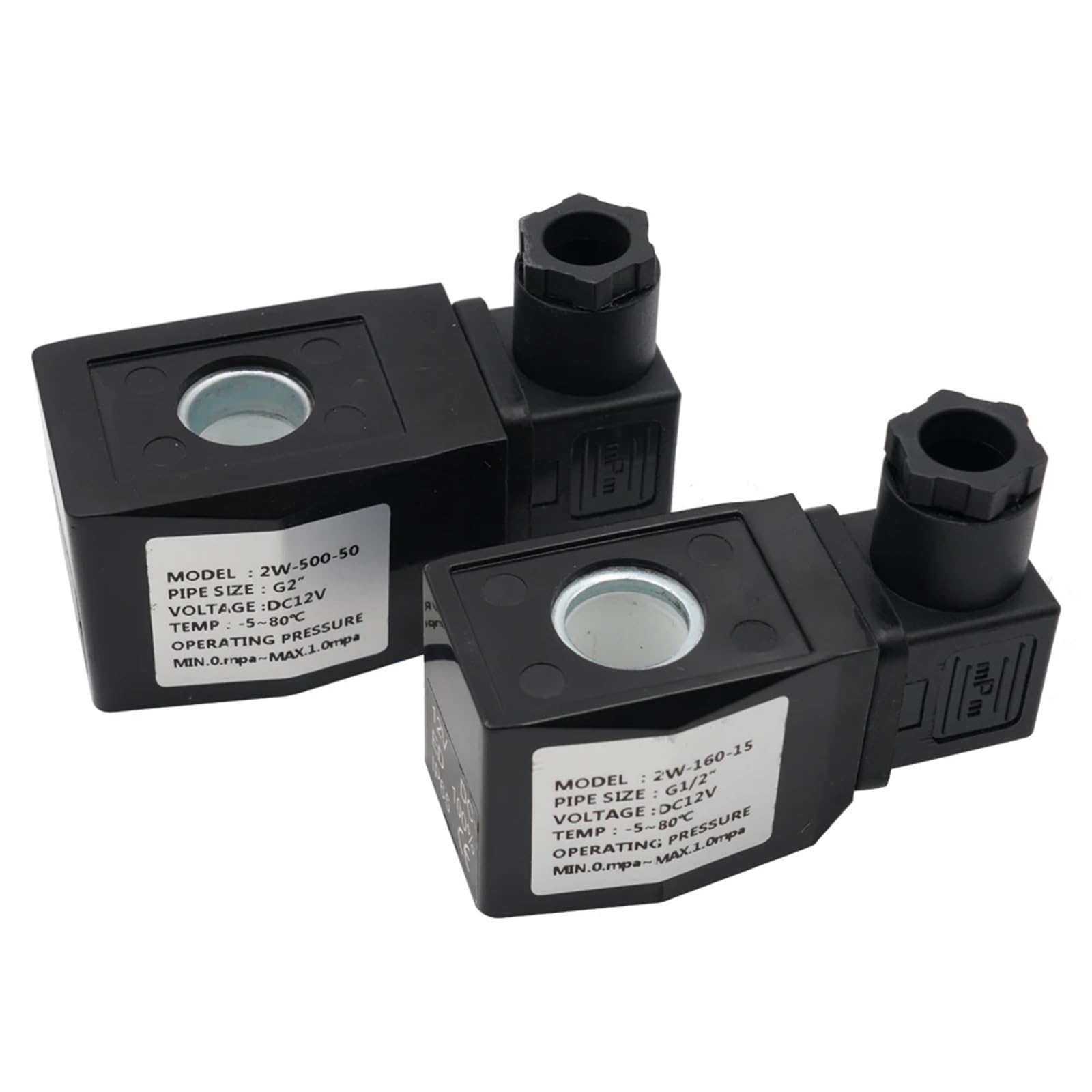 Bobine pour électrovanne 12V DN50 IP65 électrovanne normalement fermée