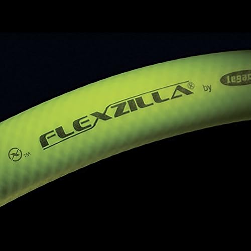 Miniatura 5 de Flexzilla Manguera de aire profesional, carrete de plástico a granel, 38 pulgadas x 250 pies, resistente, ligera, híbrida, ZillaGreen - HFZ38250YW