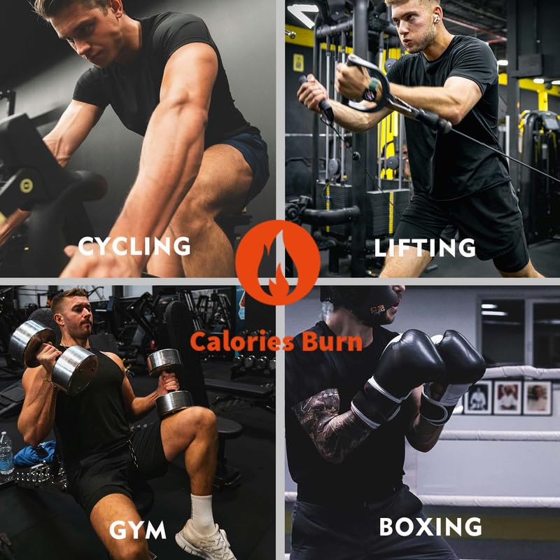 Image of Sauna Shirt for Men Short Sleeve Compression Sweat Suit Loss Body Shaper T-Shirt Heat Trapping Workout Gym Exercise