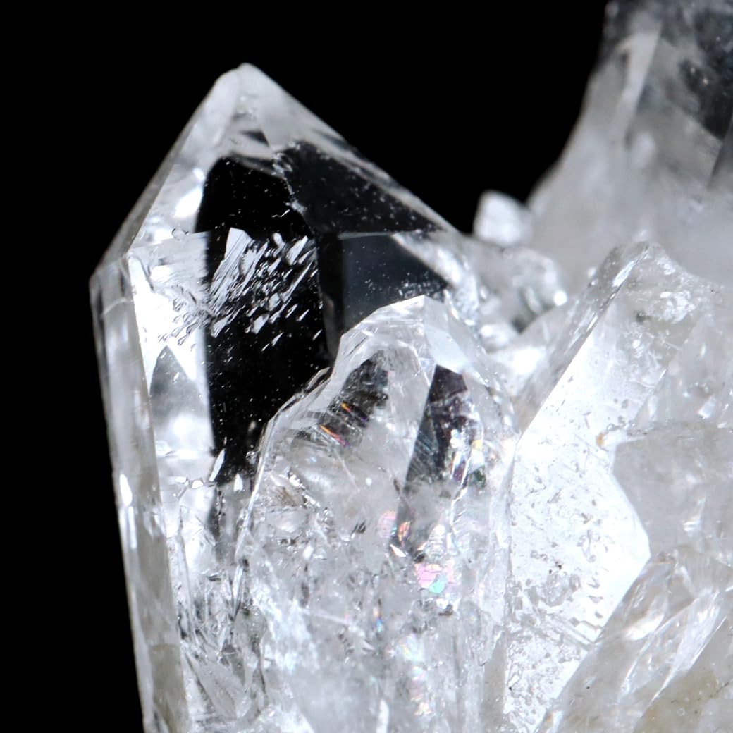 Amazon.co.jp: 天然 水晶 クラスター 18g ブラジル ゼッカ産 透明感が