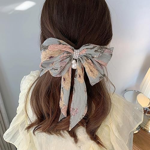 Miniatura 6 de Pinzas de pelo con lazo para el cabello francés (A)