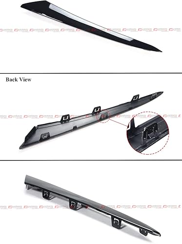 Miniatura 4 de Type-R Style - Rejilla frontal de repuesto de malla negra brillante compatible con Honda Civic Si y Hatchback 2022 2023