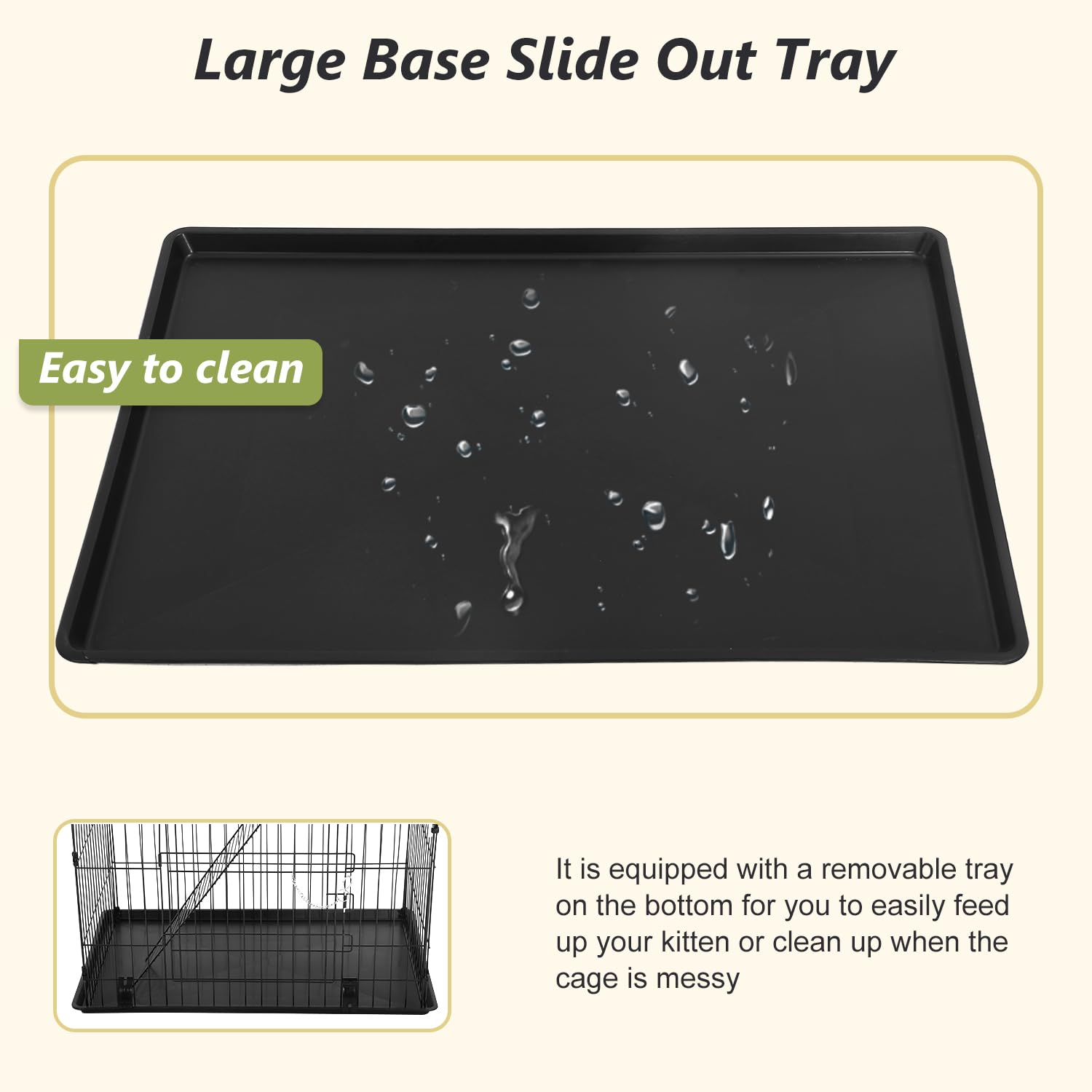 3*cats様 Amazon.com: FDW 3 Tier 67 Inches Cat Cage Cat Enclosure Cat