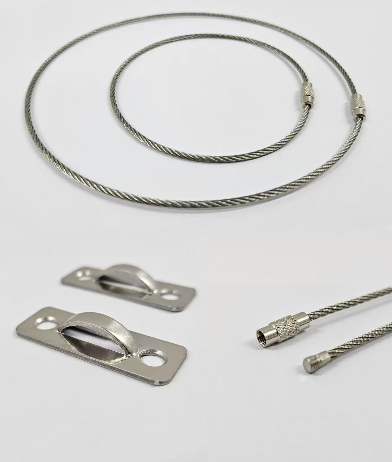 Set di 6 ancoraggi anti ribaltamento per mobili per la prova di bambino, cinghie sismiche, per mobili sicuri a parete, a prova di bambino e sicurezza domestica, 25,4 cm