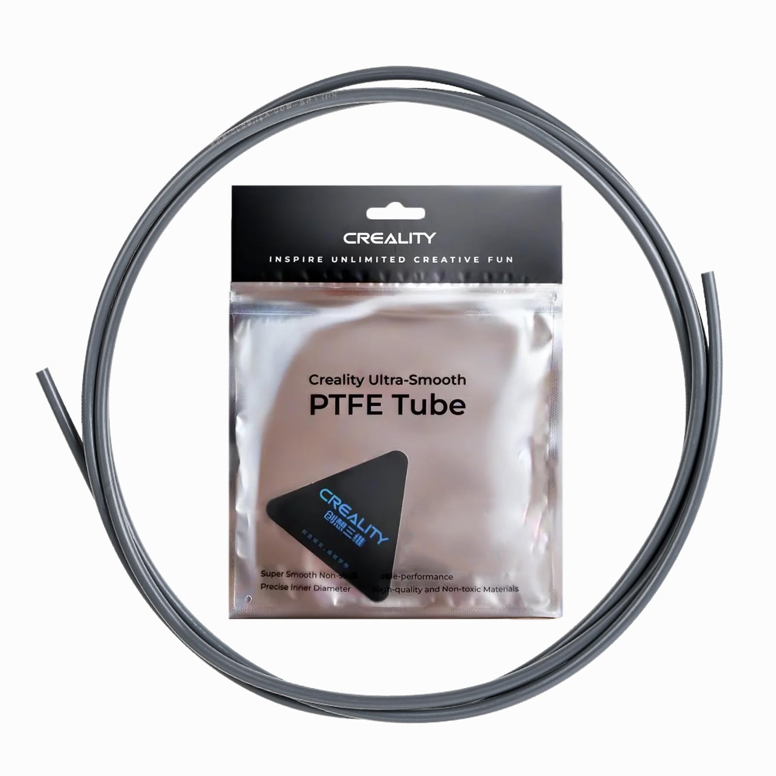 Tube PTFE ultra-lisse haute densité longueur 2 m pour flux régulier