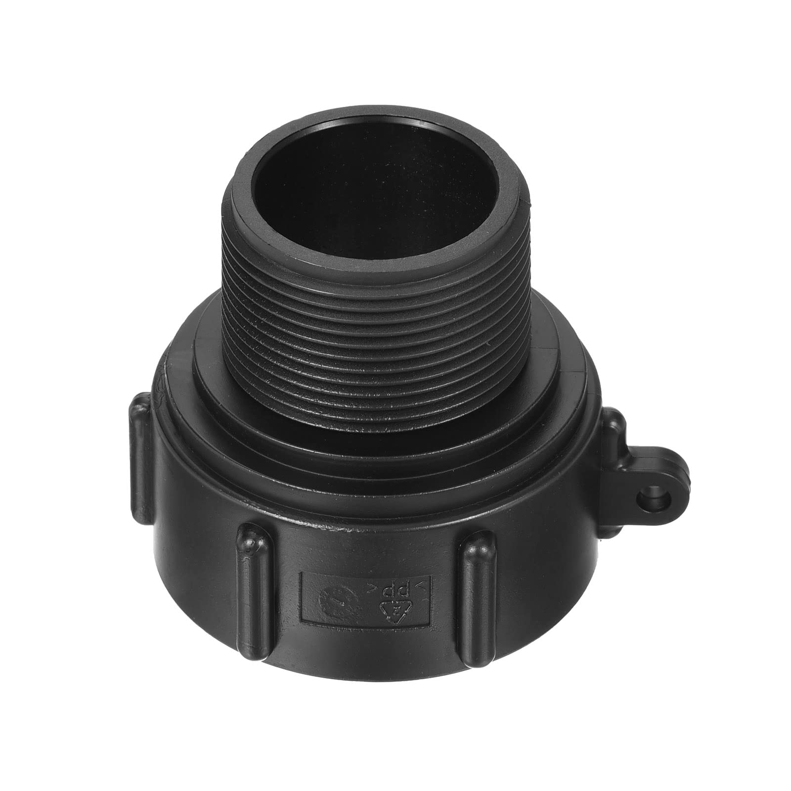 PATIKIL IBC Tote Adapter S60x6 Coarse Thread 1.5 BSP Male, 275-330 Gallon Drain Plug Connector for Water Tank Garden Hose - Image 3