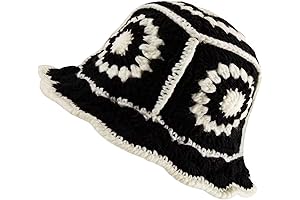 Unique Floral Crochet Bucket Hat for Graceful Ladies: A Symphony of Sun Protection and Style