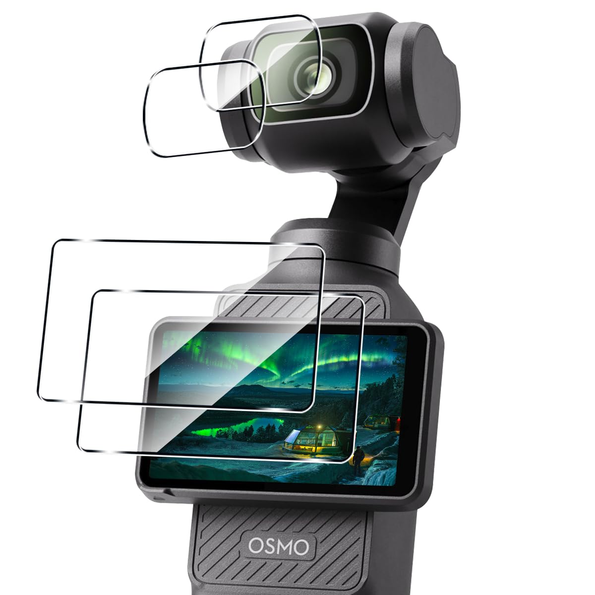 Amazon | AQXNG 対応 dji osmo pocket 3 保護フィルム ガラスフィルム