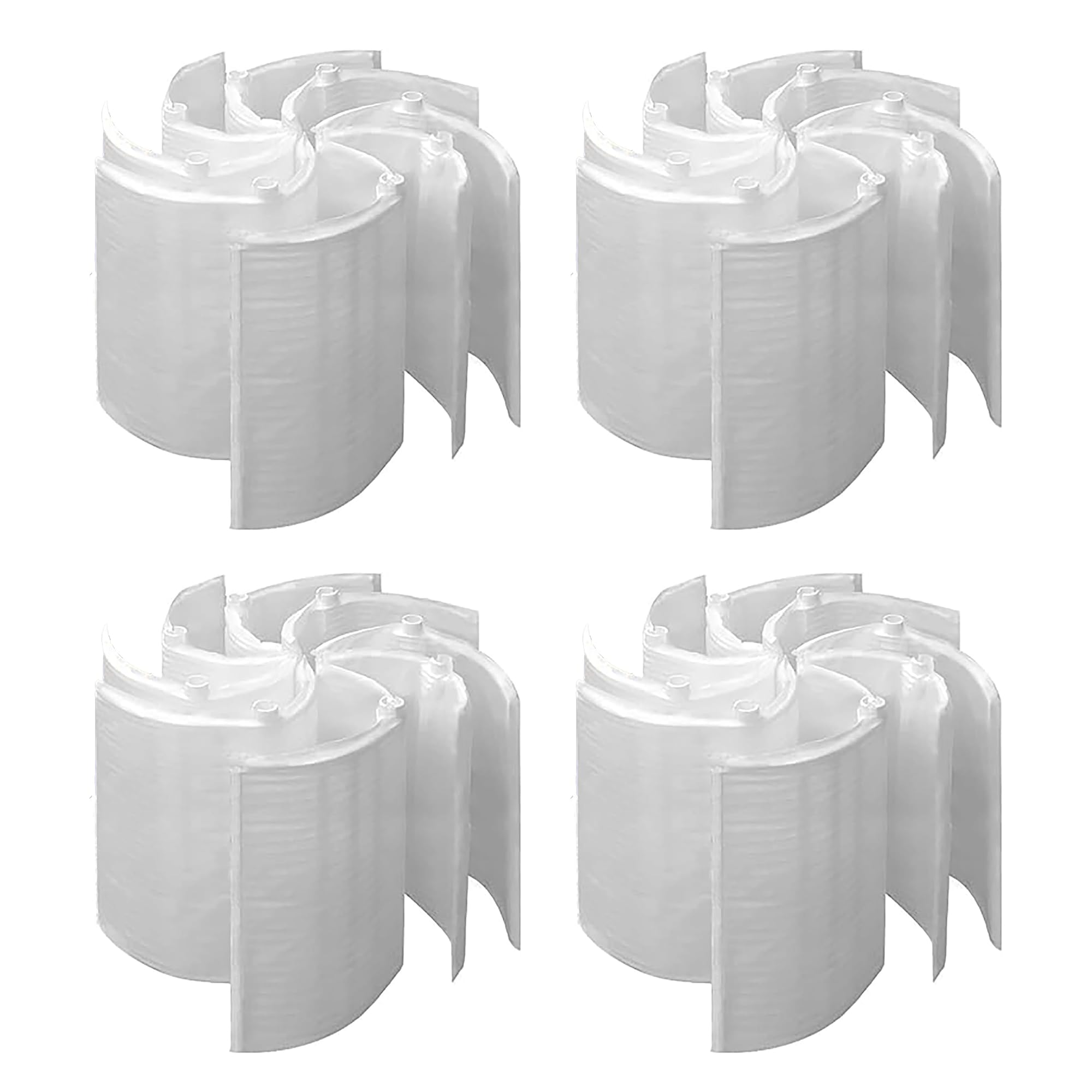Hurricane Filters 4 Pack HF-DE24-SET - 24 Square Feet DE Grid Filter Replacement for PFS1224, FG-2002, FC-9520, Hayward DEX2400 DA/DS - Best Value USA DE Grid Pool Filters