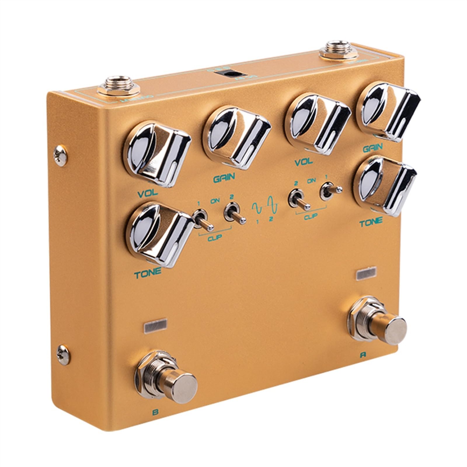 efekty gitarowe Pedał Overdrive, Dwukanałowy, Klasyczny Pedał Efektów Overdrive, Pedał Efektów Crunch Distortion