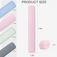 Vista 4 de Mulbozy Estuche para cepillo de dientes de viaje, funda protectora portátil para cepillo de dientes, soporte para cepillos de dientes de paja