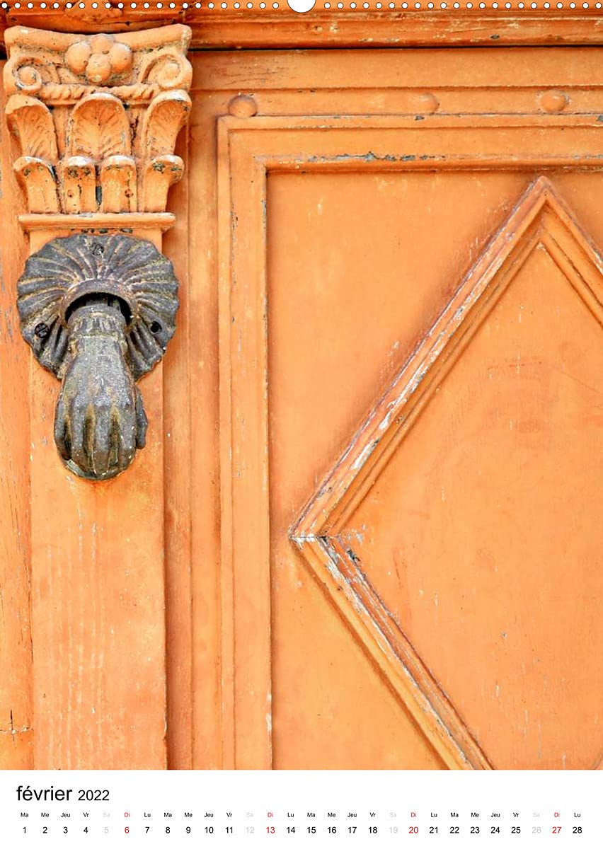 Portes de l'Aveyron (Premium, hochwertiger DIN A2 Wandkalender 2022, Kunstdruck in Hochglanz): Les portes des maisons aveyronnaises (Calendrier mensuel, 14 Pages )
