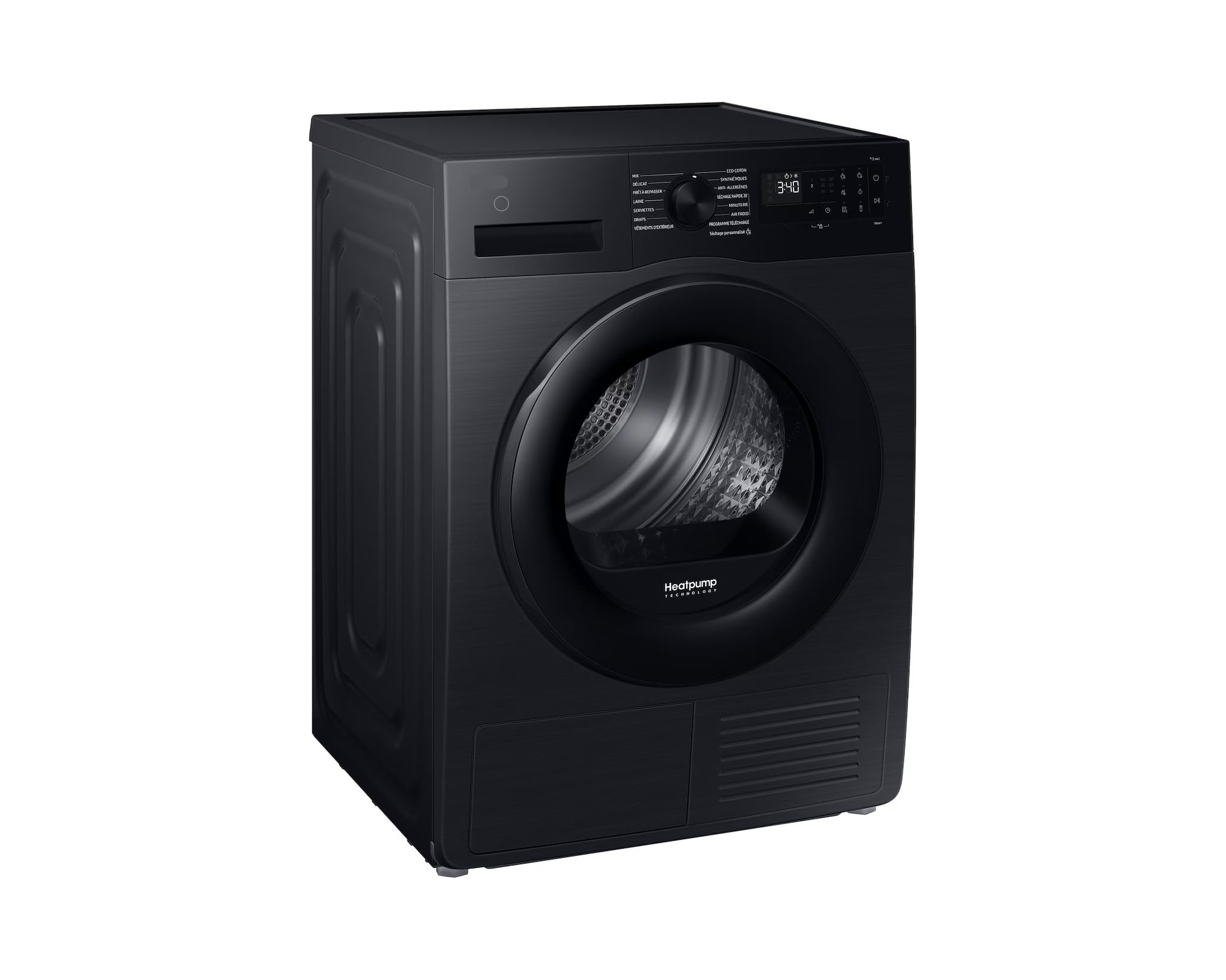 Asciugatrice Samsung Dv90dg52a0ab 9 Kg Carico Frontale Pompa Di Calore Inverter Libera Installazione Nero Classe A+++ (Ricondizionato)