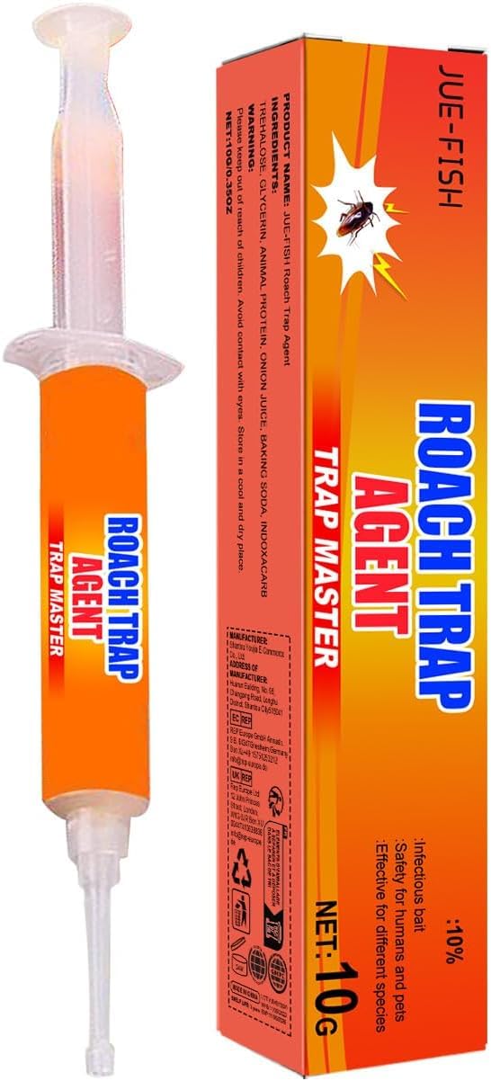 Powerful Cockroach Gel Bait, Ready to Use, Cockroach Killer Gel Bait,10g