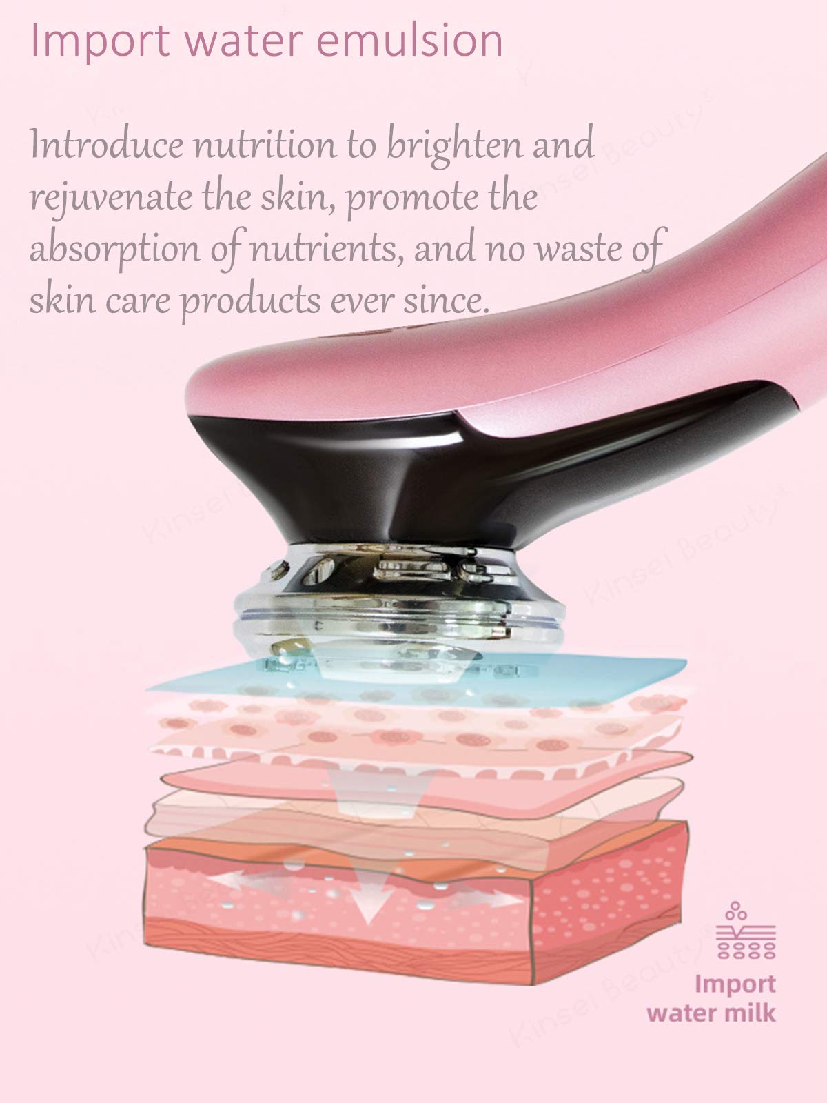 Massaggiatore viso lifting e rassodante, cura della pelle SPA facciale, bellezza antirughe anti-età, pori restringenti efficaci, strumento di rimozione dei punti neri di bellezza per la cura della p