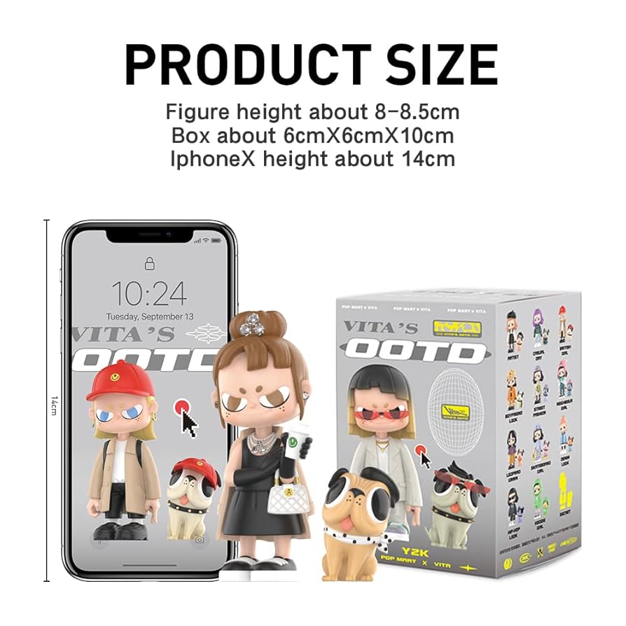 VITA OOTDシリーズ まとめ売りセット Amazon｜POPMART VITA OOTD シリーズ【アソートボックス 12