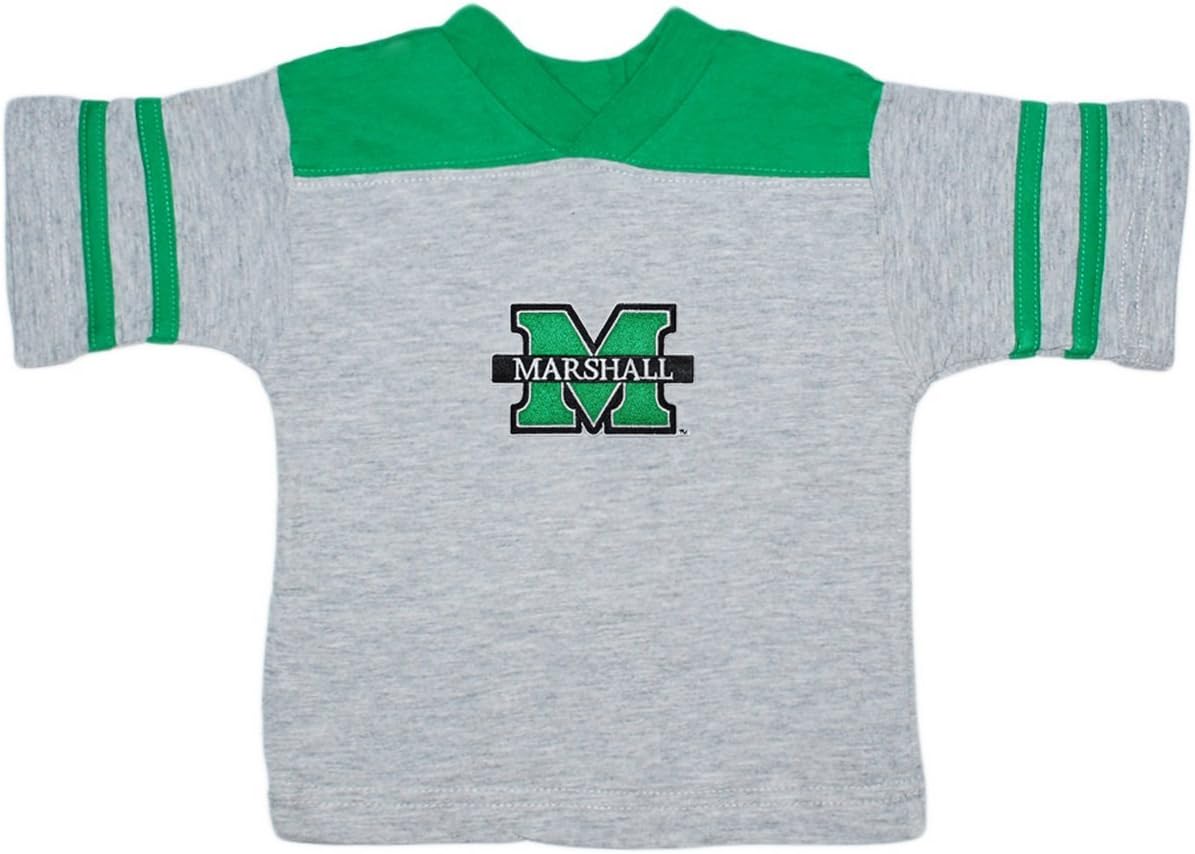 Creative Knitwear Marshall University Thundering Herd Baby Sport Shirt Green