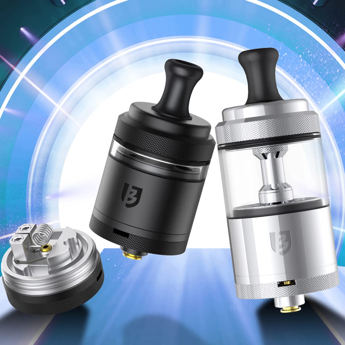 VandyVape B3 MTL 6ml 24mm RTA Verdampfer Farbe Gold : Amazon.de: Elektronik  & Foto