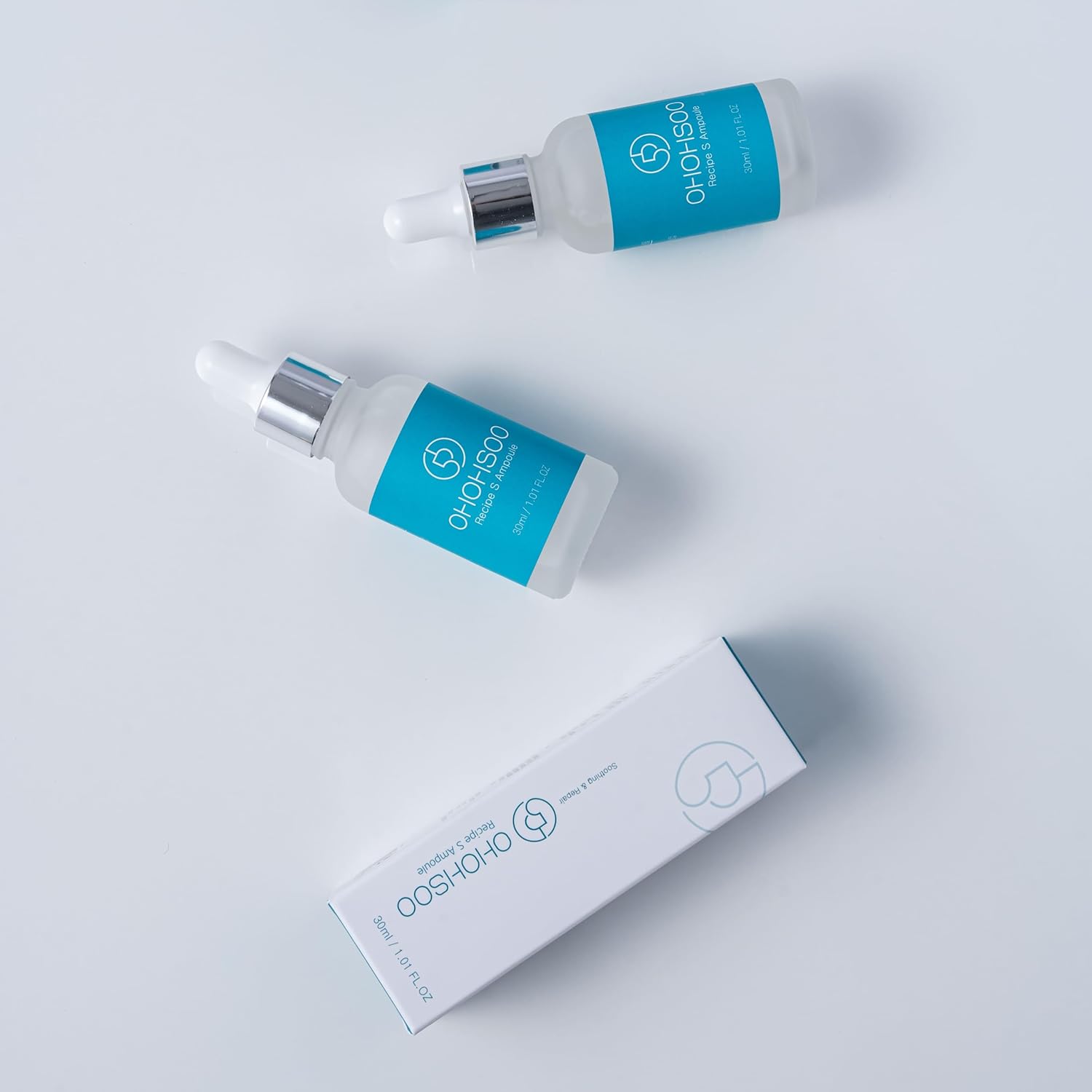 Recipe S Ampoule, Hyaluronic Acid, Brightening, Firming and Hydrating Wrinkle Care Korean Skincare 30ml / 1.01 fl.oz - Image 6