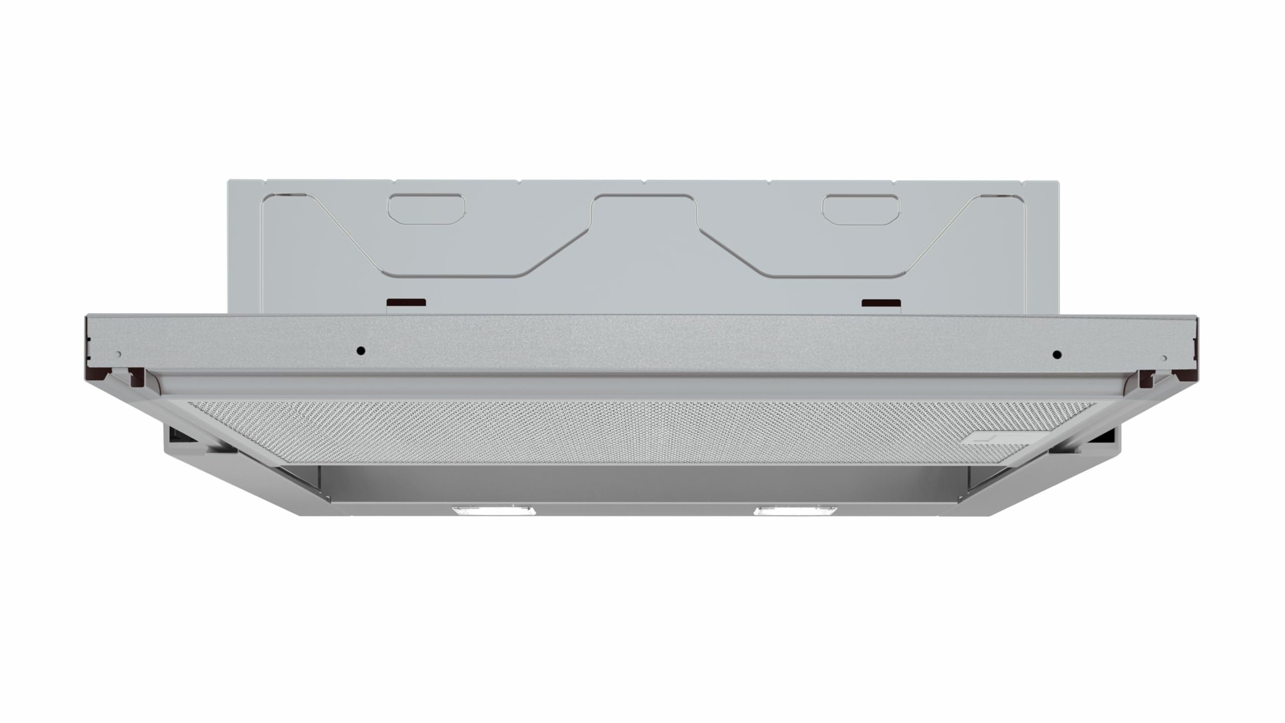 Bosch DFL064W53 Serie 2 Flachschirmhaube, 60 cm breit, Um- & Abluft, Made in Germany, LED-Beleuchtung gleichmäßige Ausleuchtung,Wippenschalter, 3 Leistungsstufen,Metallfettfilter spülmaschinengeeignet