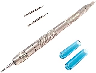 W&S Spring Bar Tool - to Adjust, Remove and Replace Watch Straps, Watch Bands and Watch Pins - 5.5 inch - Stainless Steel ...