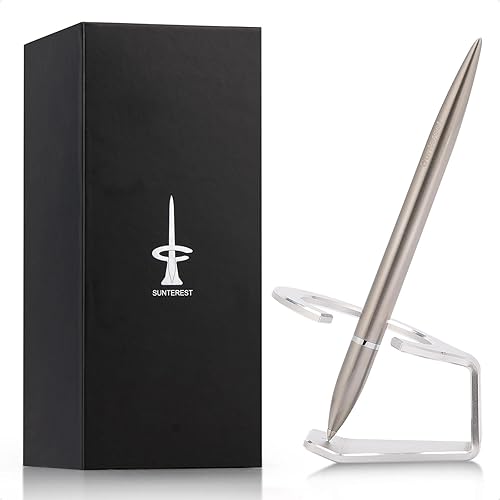 SUNTEREST Bolígrafo de levitación magnética, bolígrafo de lujo de metal, accesorios tecnológicos para hombres, decoración de oficina, bolígrafo