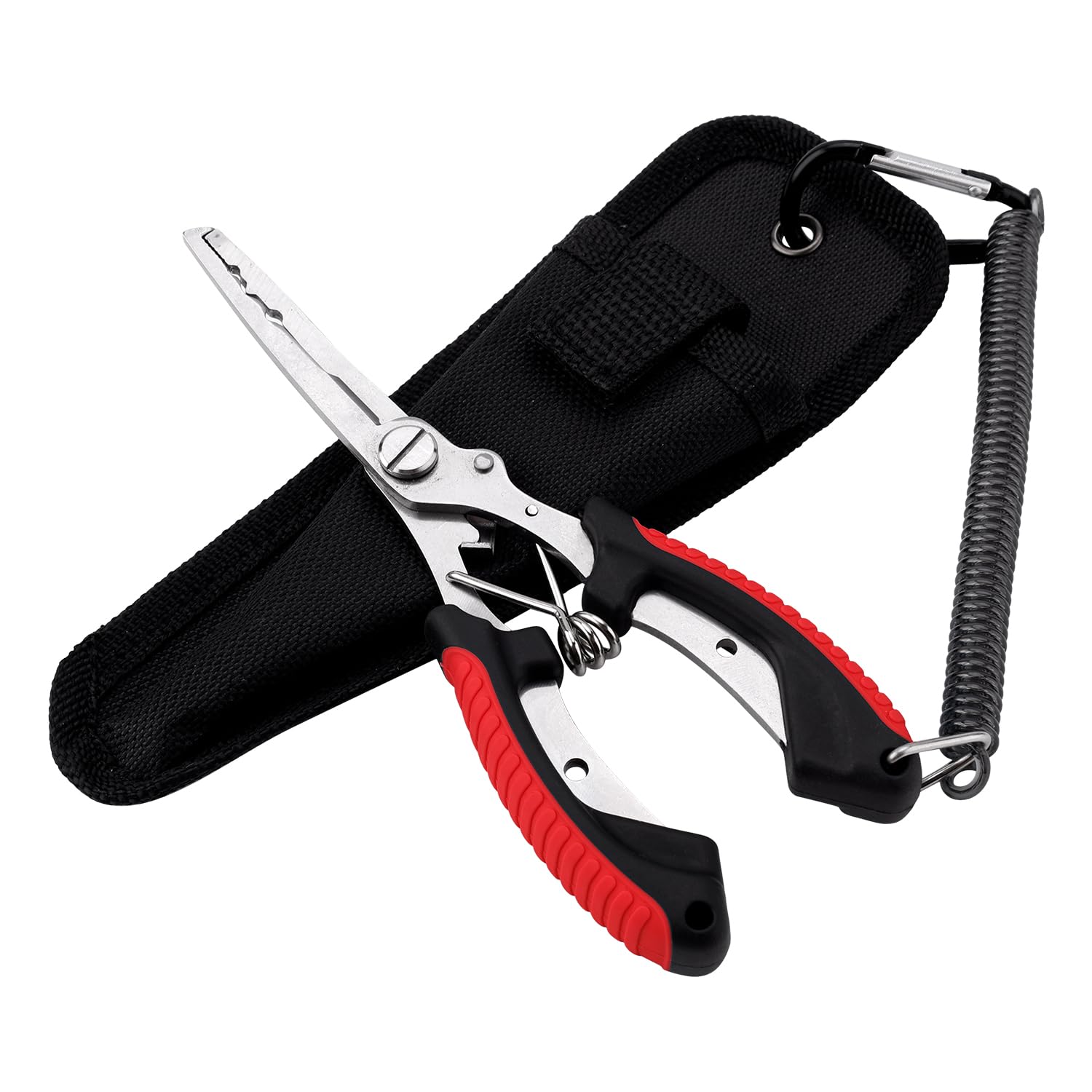 Saltwater Fishing Pliers: Ergonomic & Stainless Steel Design - View #11