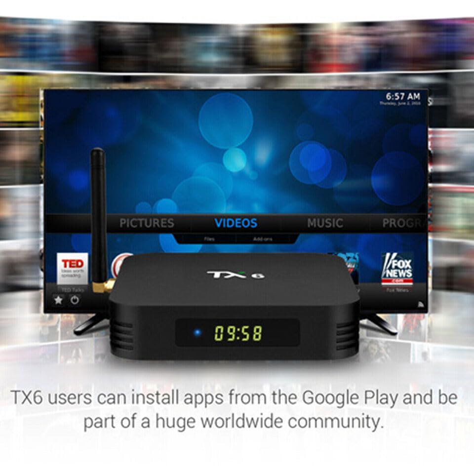 Amazon.com: TX6 Android 9.0 TV Box 2GB 16GB : Electronics