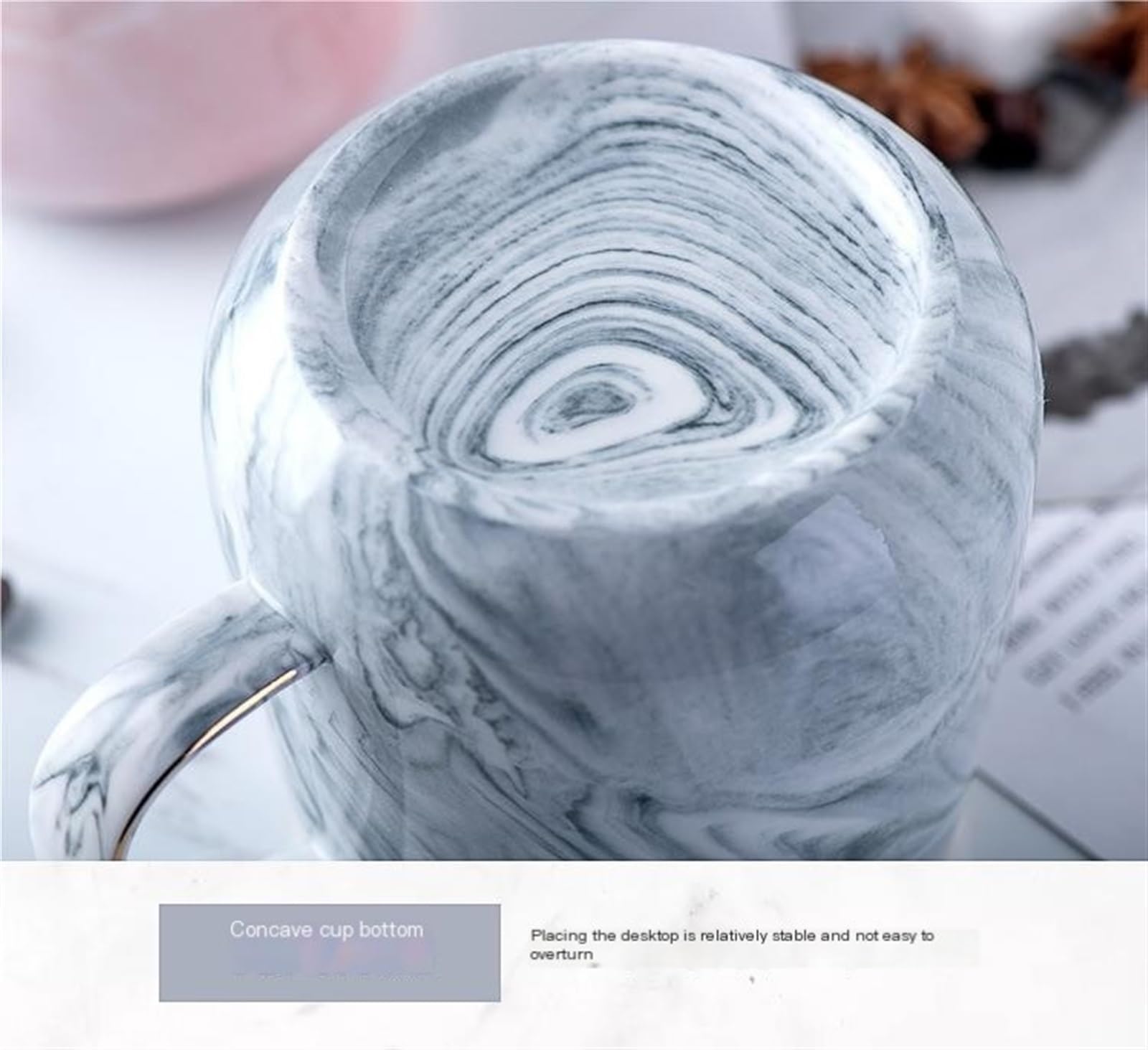 Tasse Keramik Kaffee Haferflocken Frühstück Teetasse für Mädchen und Frauen Home Office