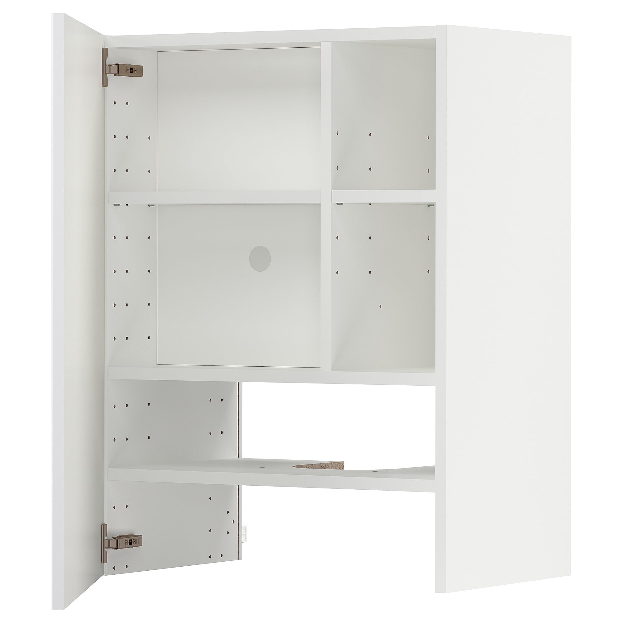 Meuble METOD CB F extr 60x80 cm pour masquer la hotte et optimiser les petits espaces