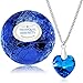 Tranquil Serenity Bath Bomb with Necklace Created with Crystal Extra Large 10 oz. Made in USA