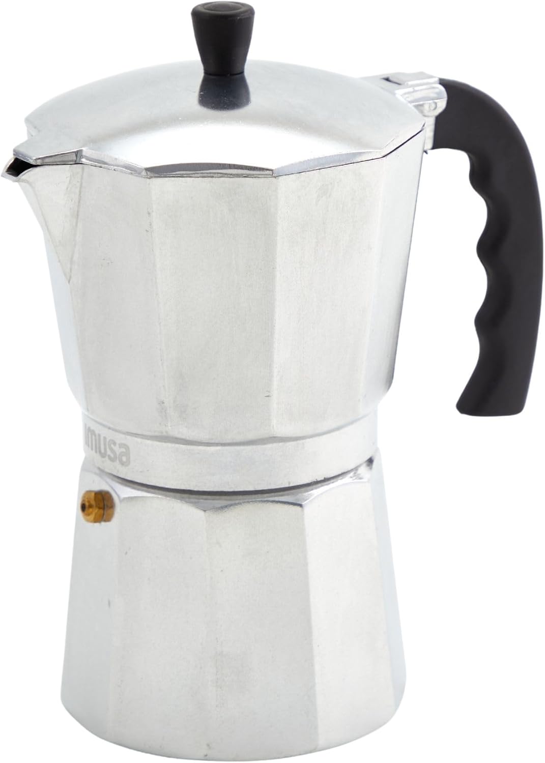 Imusa USA Aluminum Stovetop 6-cup Espresso Maker (B120-43V)