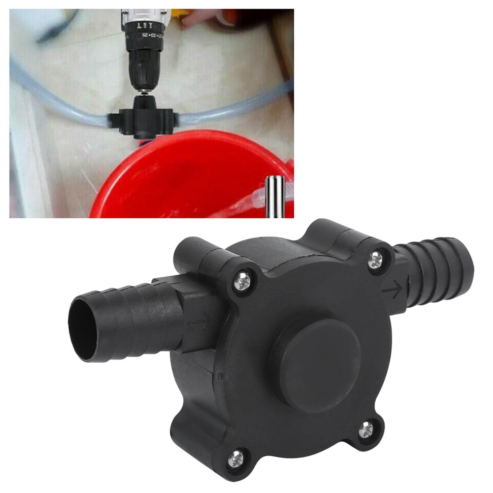 Pompe de forage à main pompe de transfert d'eau Portable petite taille auto amorçante pompe auto amorçante centrifuge pour équipement industriel pour piscine de jardin, pompe centrifuge