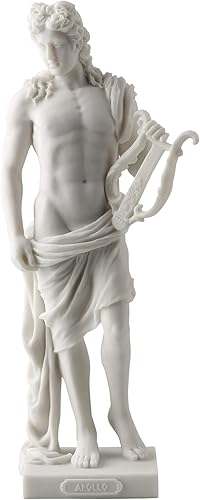 Apolo - Dios griego de la luz, música y poesía estatua acabado blanco