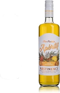 Abstinence Lemon Non Alcoholic Aperitif, 750ml, Award-Winning, Botanical Inspired, Bittersweet Finish, Distilled Spirit, C...