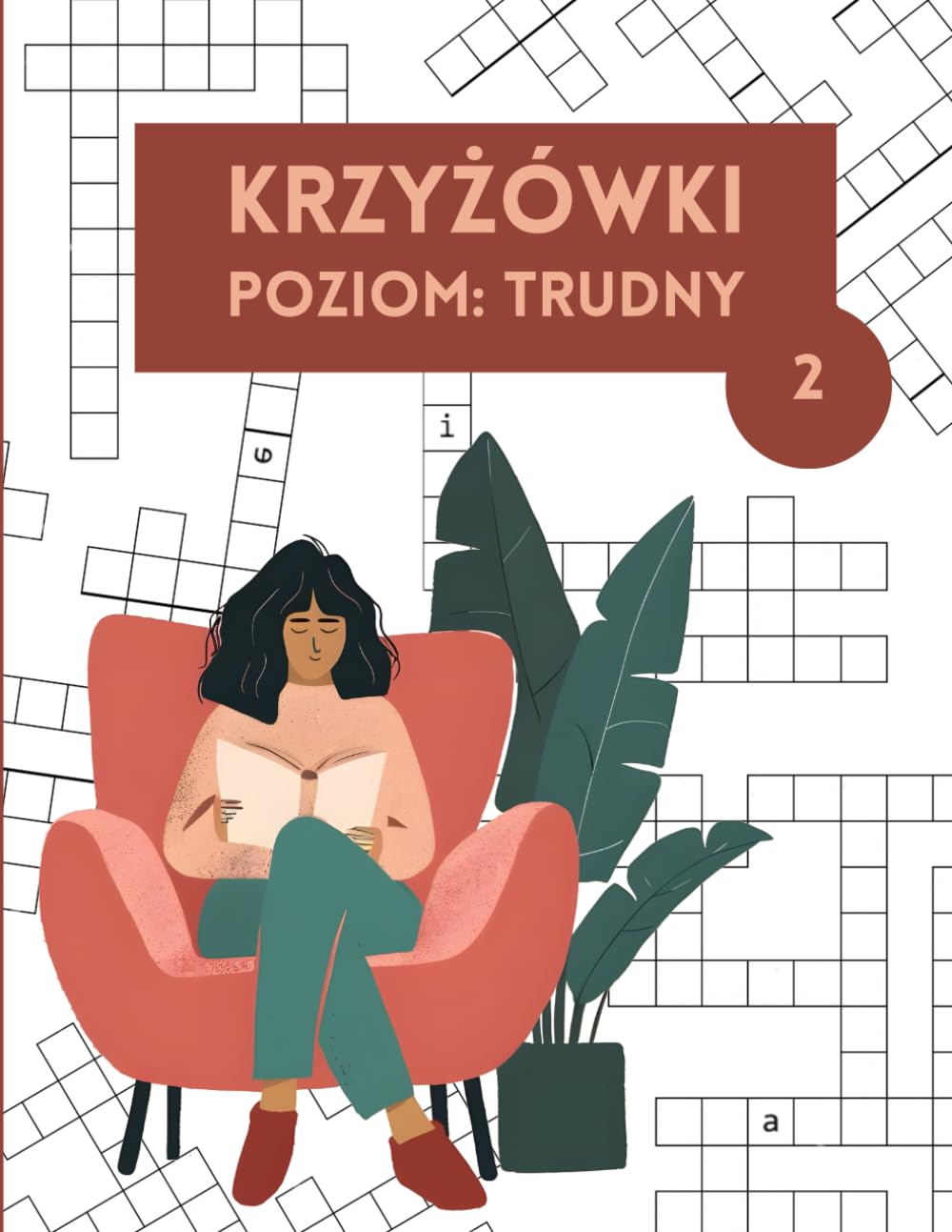Relaksujące Krzyżówki Z Brakującymi Literami Dla Dzieci I Dorosłych Poziom Trudny: Stymulujące mózg zagadki do rozwiązania z całą rodziną