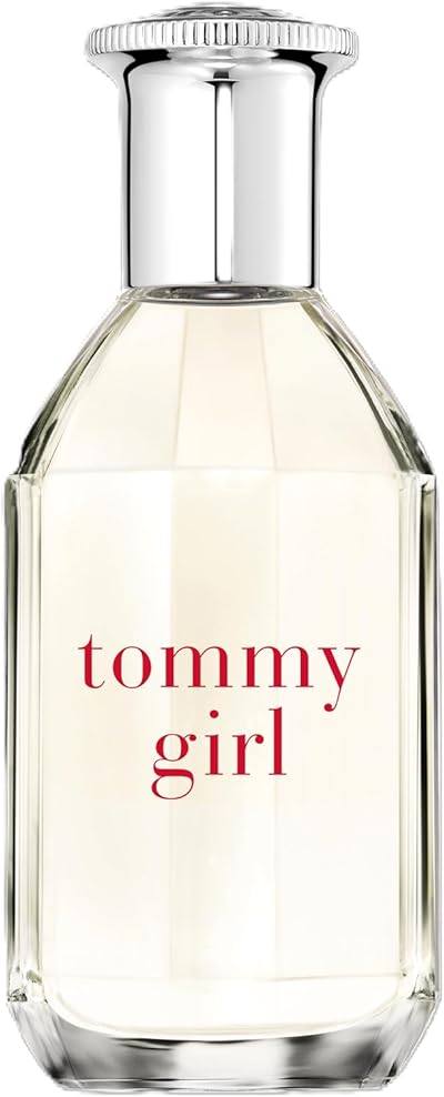 Tommy Hilfiger – Tommy Girl Eau de Toilette 50 ml – Parfüm Damen – Fruchtig & Blumig – Frischer blumiger Duft mit fruchtigen Noten – Transparenter Glasflakon