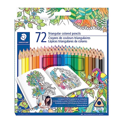 STAEDTLER Color Pencils, Assorted Colors, Pack Of 72
